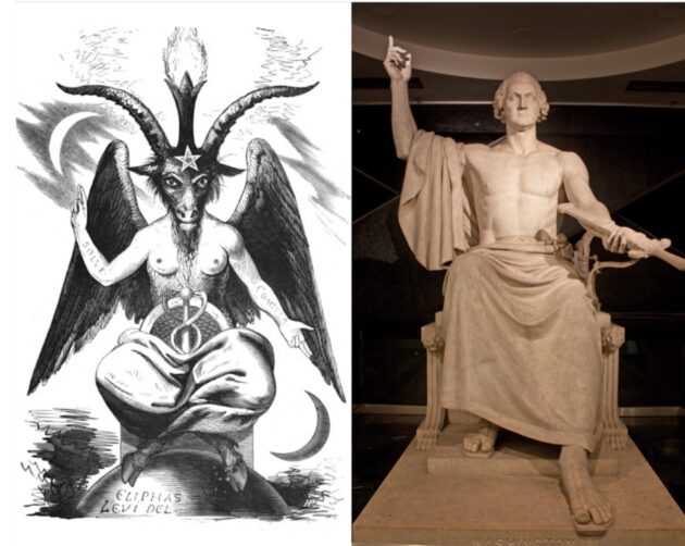 george washington baphomet bafomet anti mohamed muhammad ciel mudrych aba al sadiq abdullah hashem mahdi antikrist